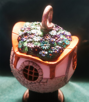 Hobbithaus Kugel zum Aufhängen